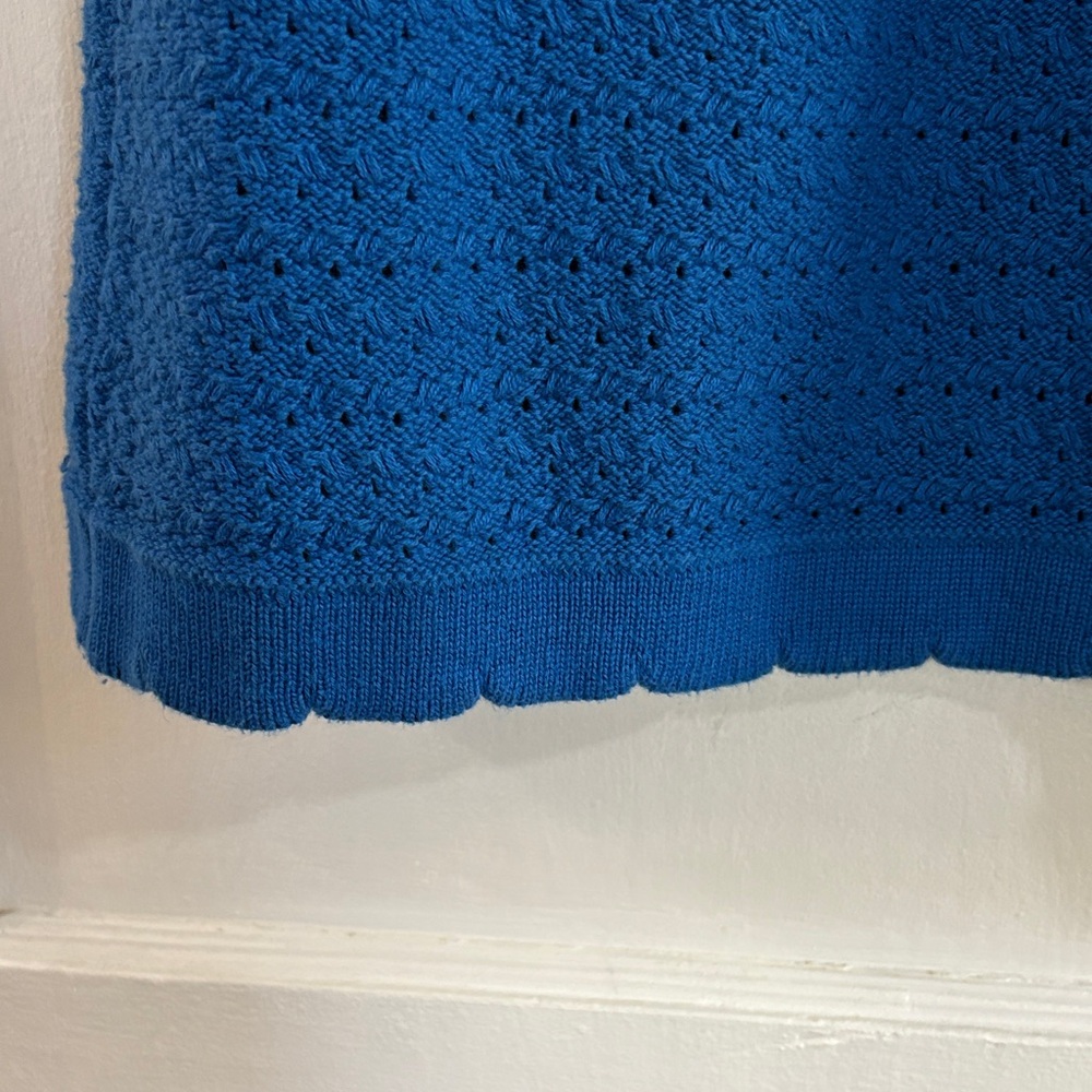 Blue Ruffled Dress - Picture 2 of 4